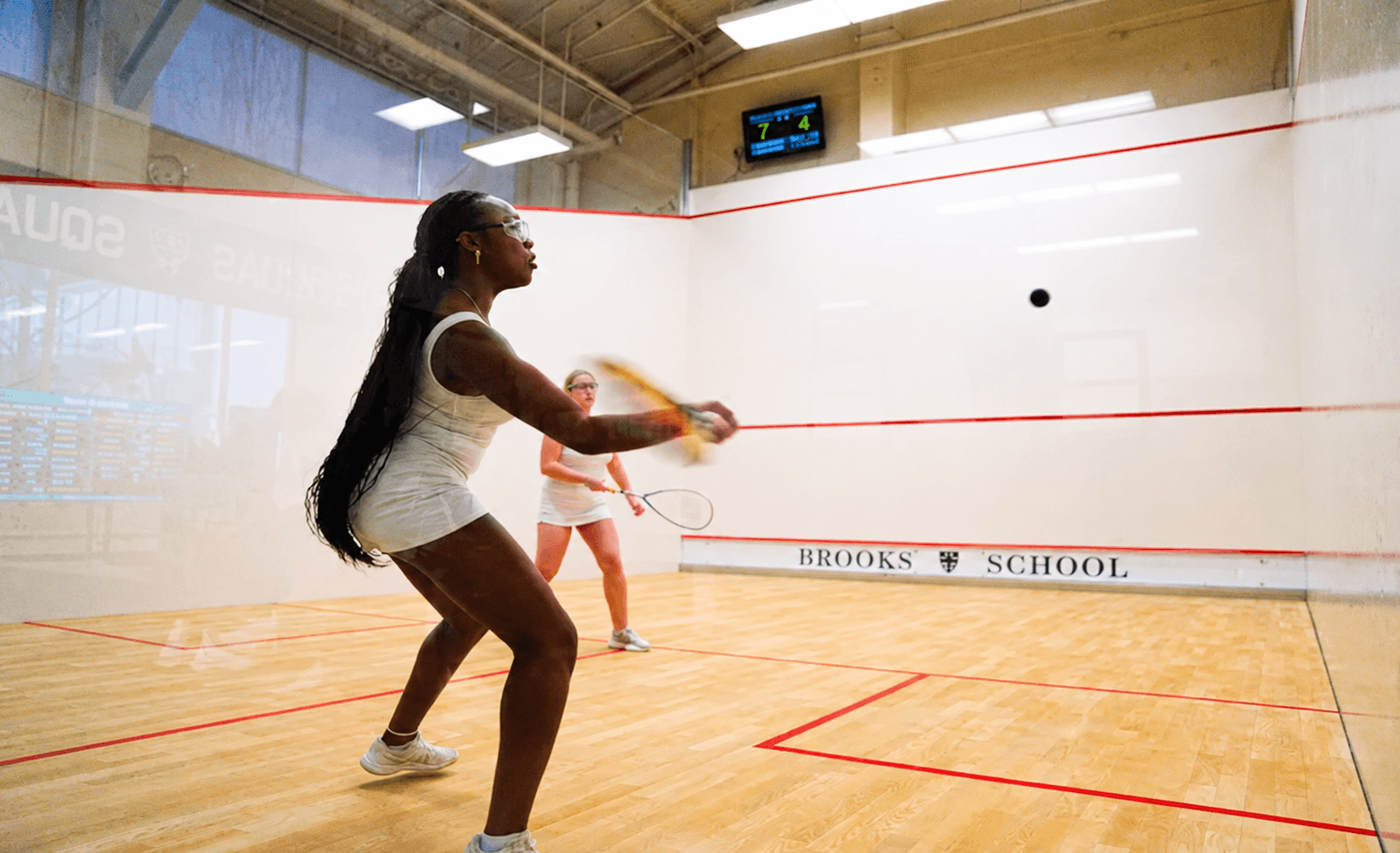 Brooks School squash program
